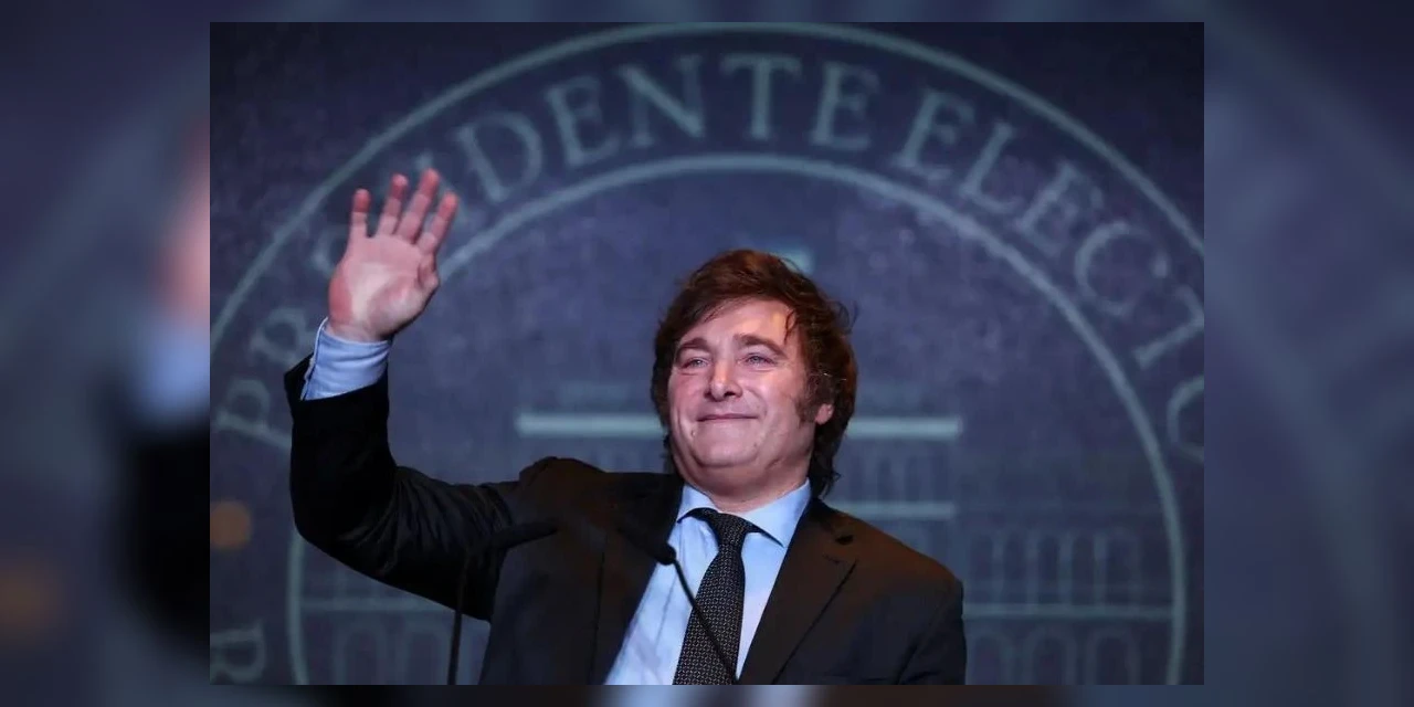 Javier Milei é eleito presidente da Argentina