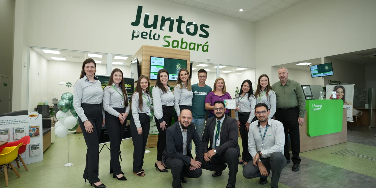 Agência do Sicredi no Sabará alcança a marca de mil associados