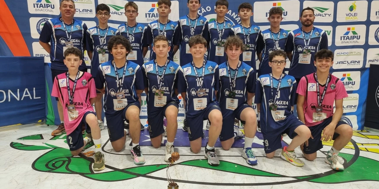 Equipe de PG garante medalha no Paranaense de Vôlei