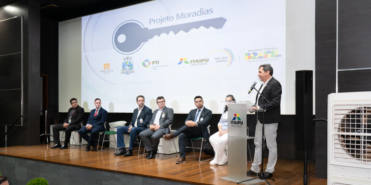 Itaipu lança projeto para construção de 254 casas populares, com investimento de R$ 76 milhões