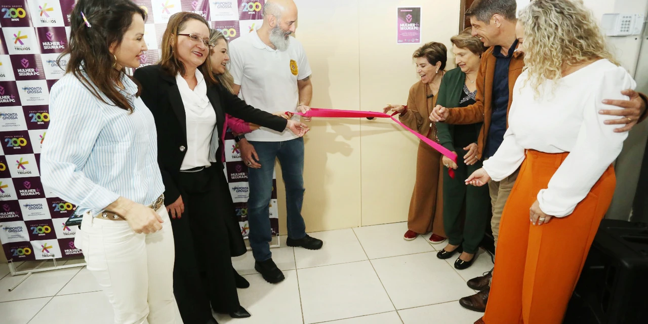 Ponta Grossa inaugura a sala 'Mulher + Segura'