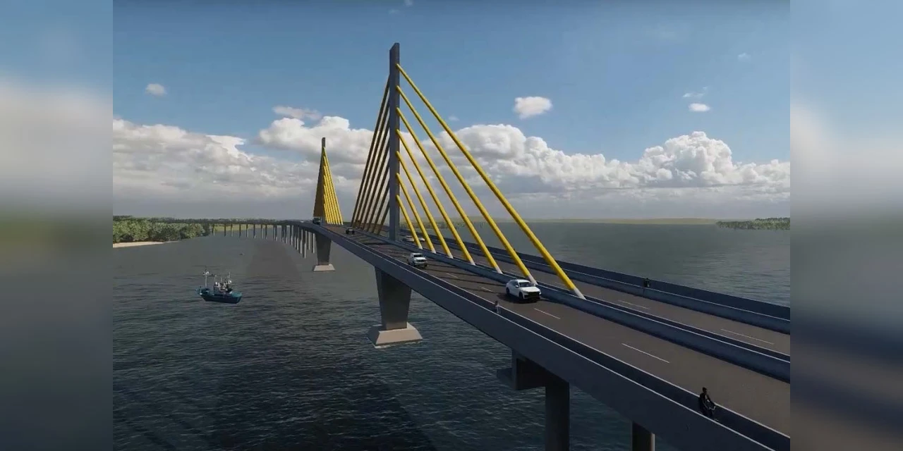 DER/PR divulga vídeo da maquete da Ponte de Guaratuba
