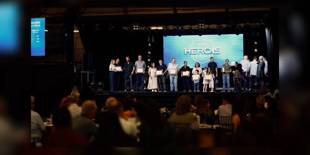 Heróis do Leite: Castrolanda premia produtores em nova edição do Dia do Pecuarista