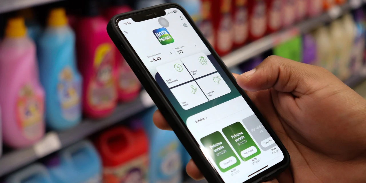 415 mil novos cadastros: Nota Paraná devolveu R$ 360 milhões aos consumidores em 2023