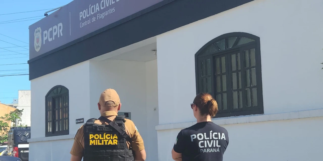 PCPR e PMPR prendem casal por homicídio em menos de 24h após o crime no Litoral
