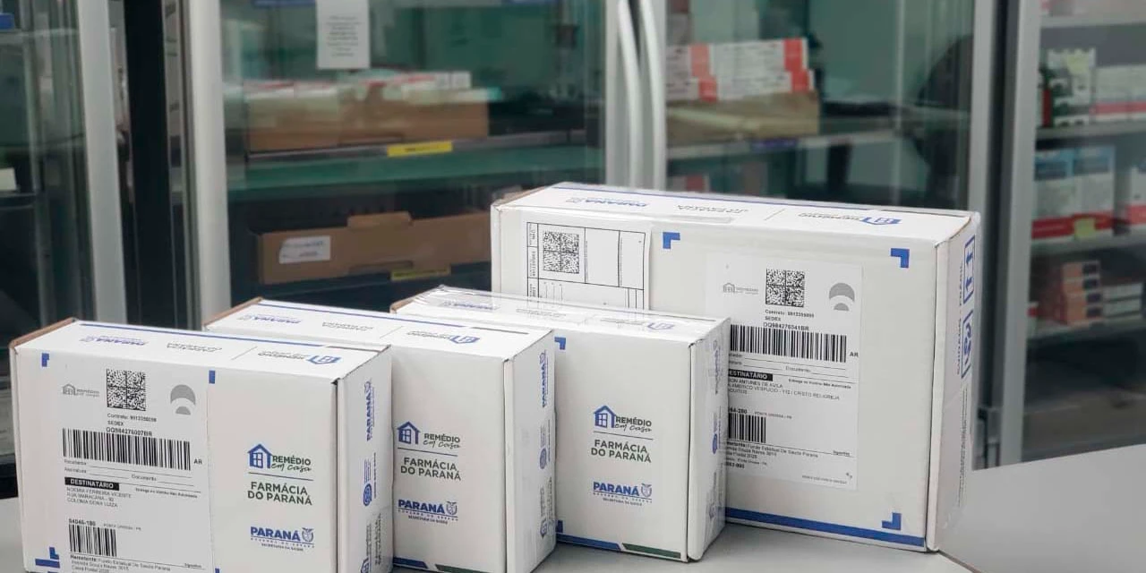 Paraná fecha o ano com 18.858 pessoas atendidos com remédios gratuitos entregues em casa