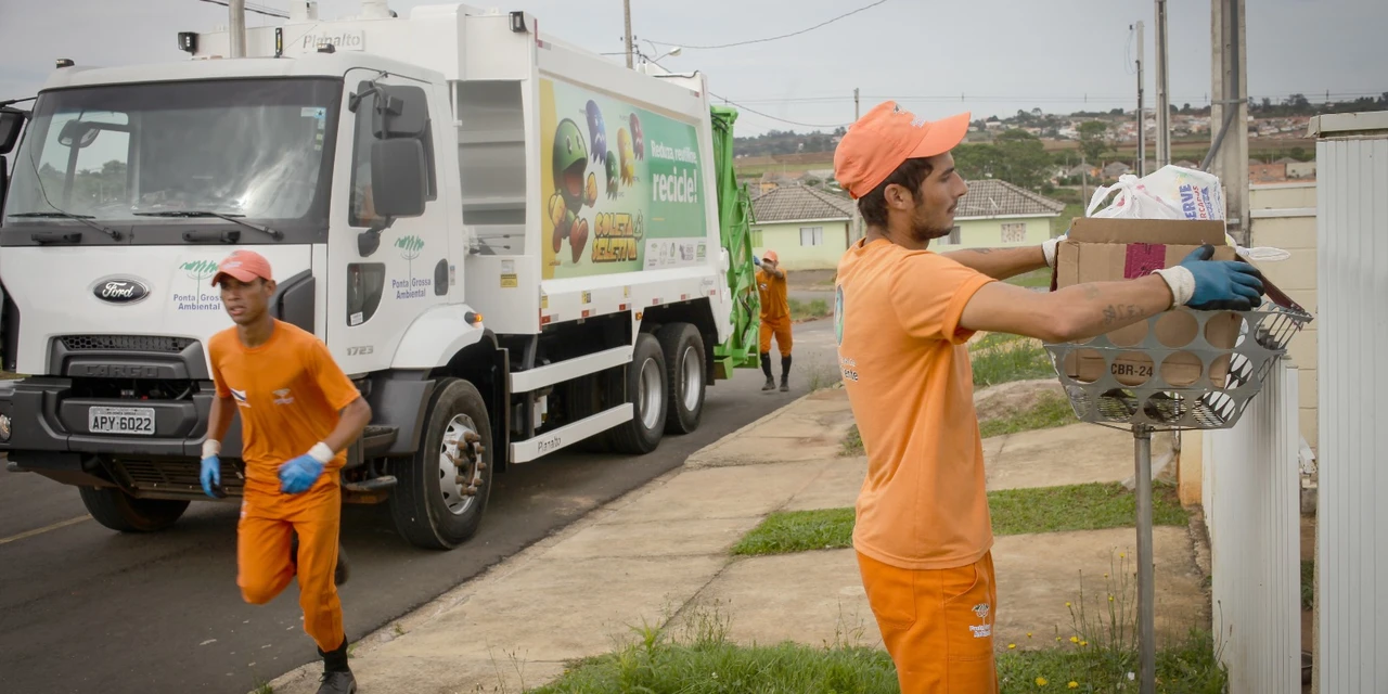 PGA comunica que 8 setores de coleta de Ponta Grossa sofrerão alterações; confira os bairros com mudanças