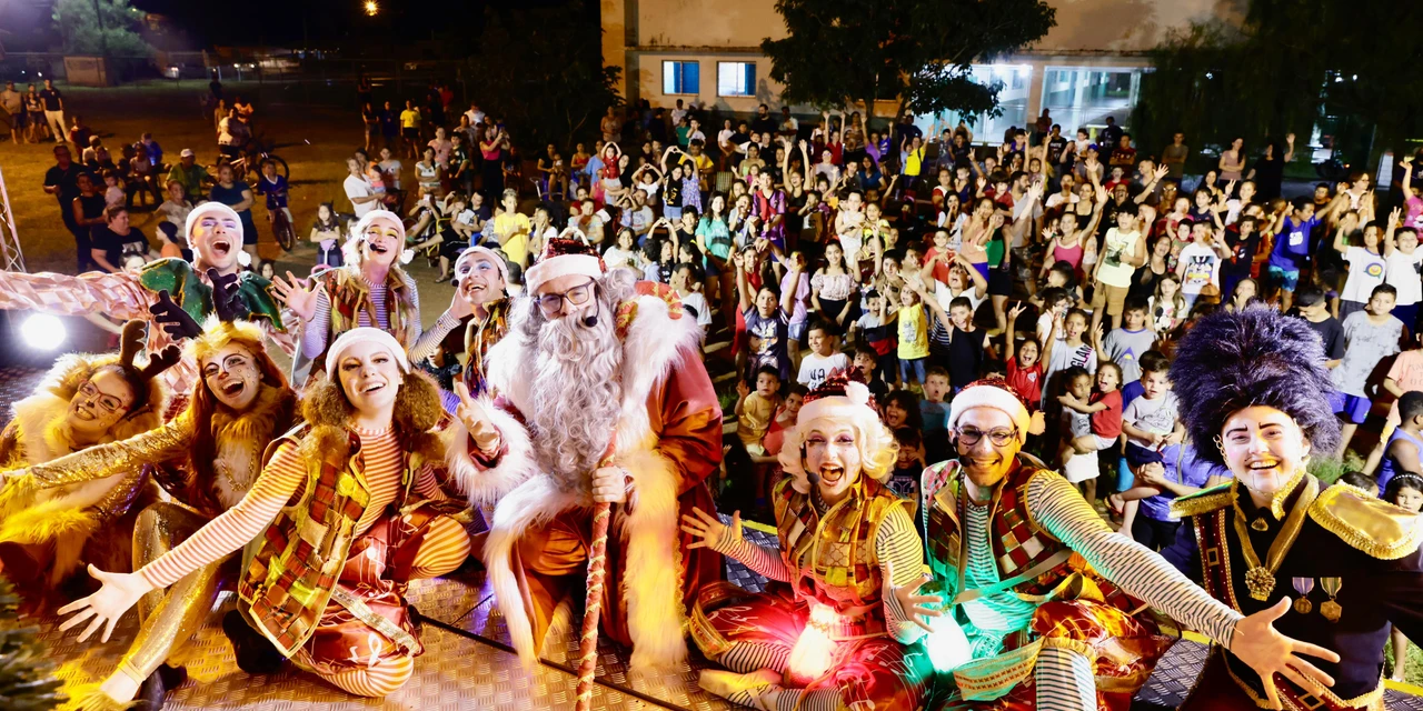 Espetáculo Energia de Natal, da Itaipu e PTI, emociona mais de 10 mil pessoas em 16 municípios