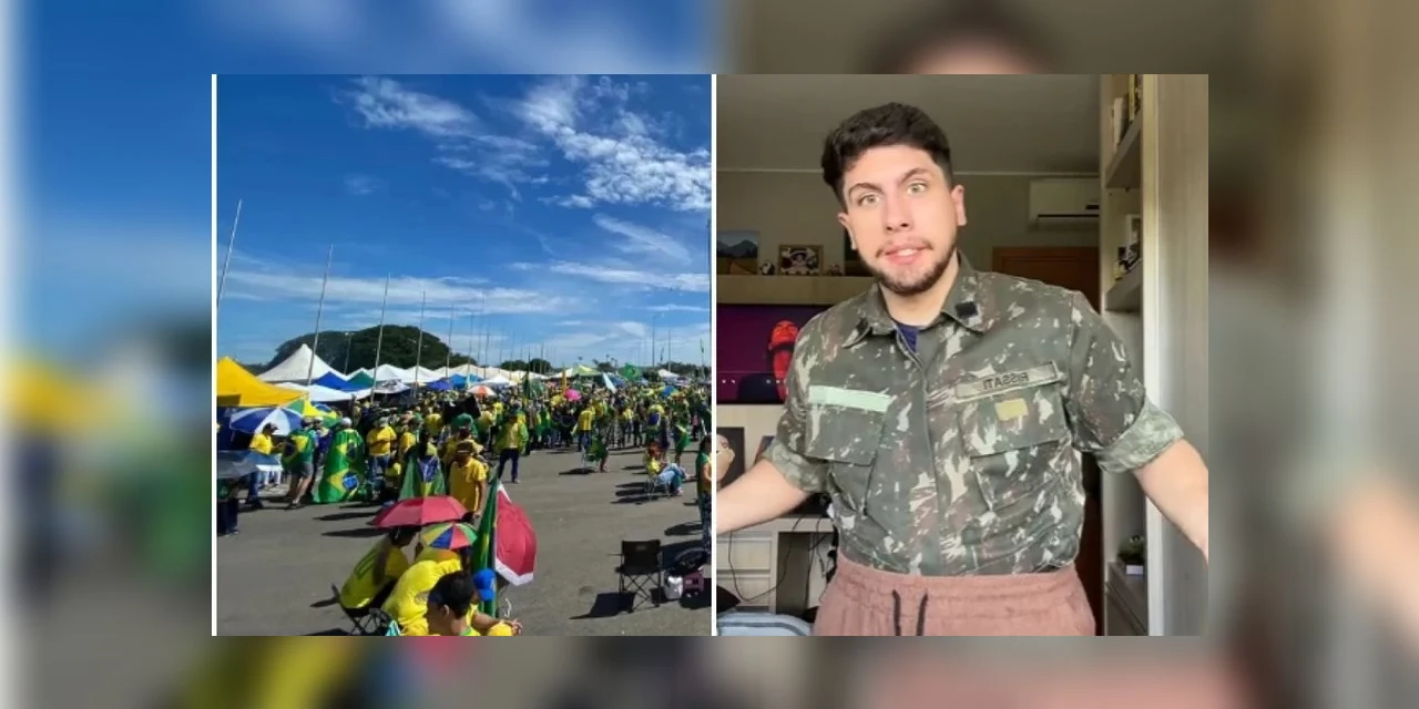 Vídeo: Ex-militar debocha de bolsonaristas que acamparam em quartéis