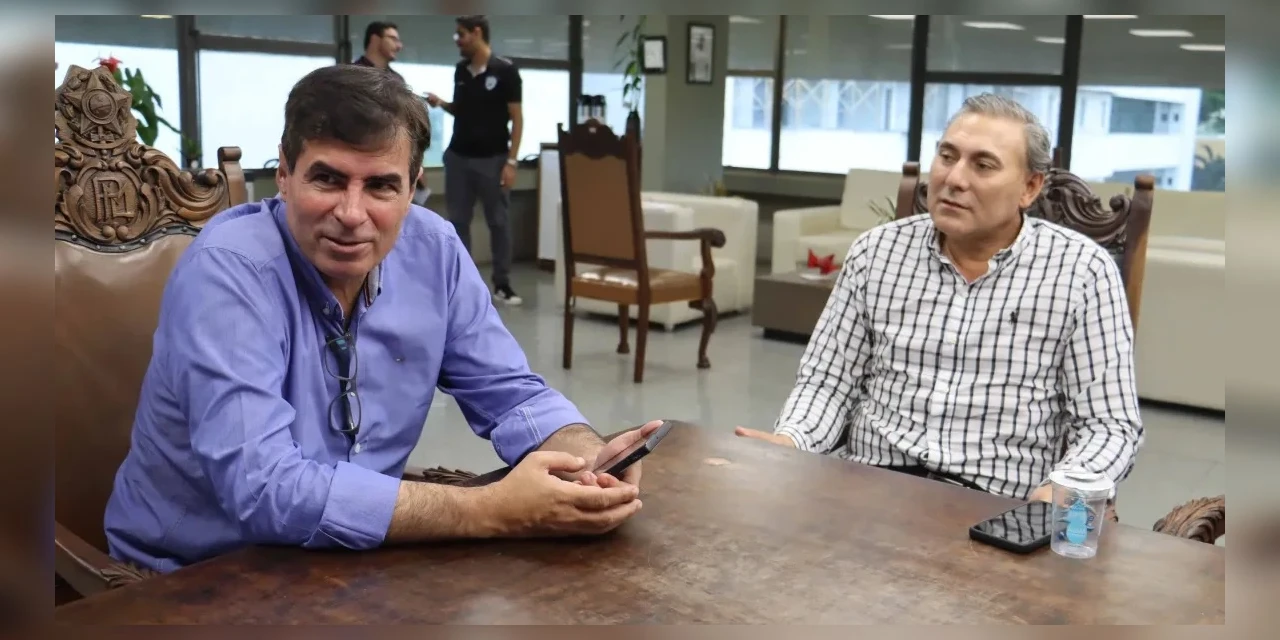 Marcelo Belinati se reúne com o prefeito de Boa Vista da Aparecida, Leonir dos Santos