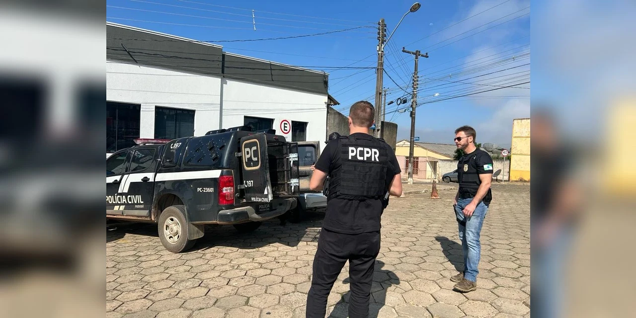 Polícia Civil e Polícia Militar de Piraí do Sul cumprem mandado de prisão preventiva por homicídio