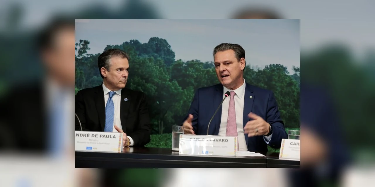 Carlos Fávaro e André de Paula discutem com setor de pescado como aumentar competitividade da produção nacional