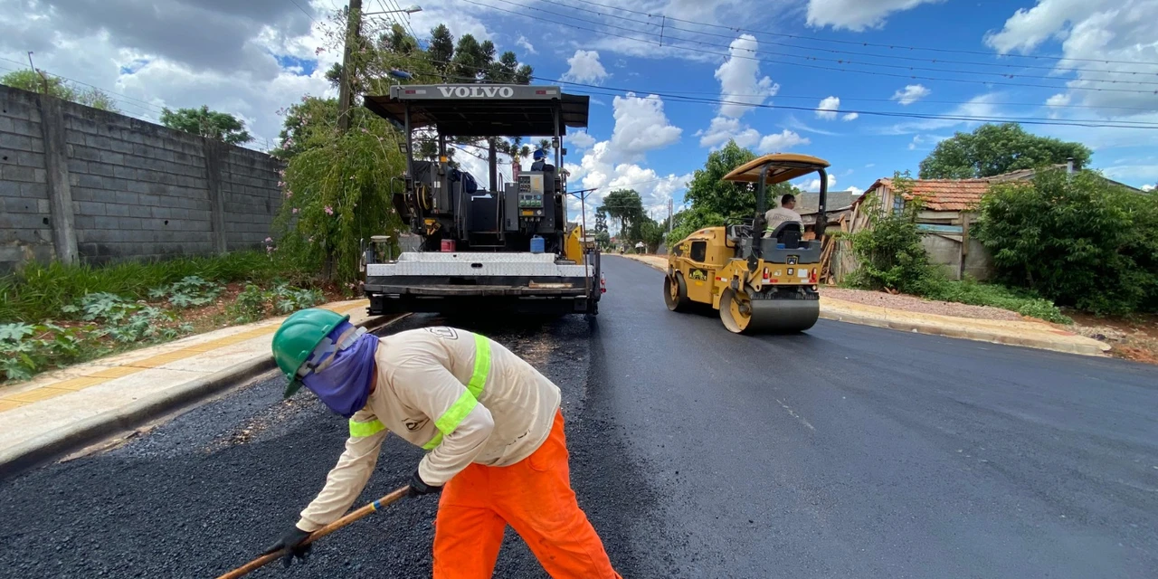 Prefeitura segue com obras do Programa Asfalto Novo PG nas vilas Cipa e Moisés Lerner