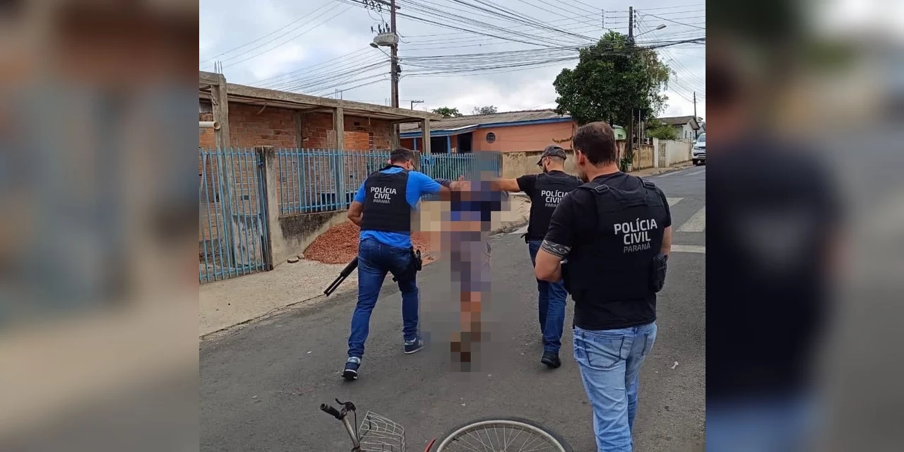 Suspeito de homicídio em Almirante Tamandaré é preso em Castro