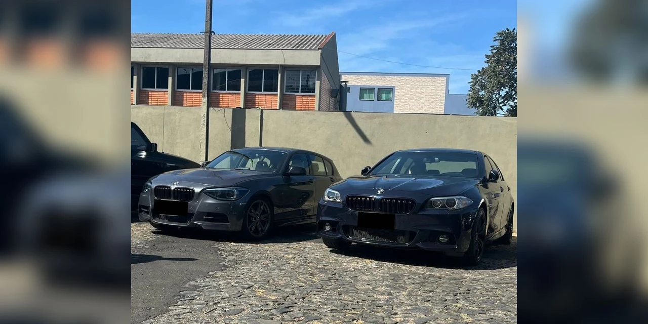 Vídeo: Veículos de luxo utilizados em 'rachas' são apreendidos em PG