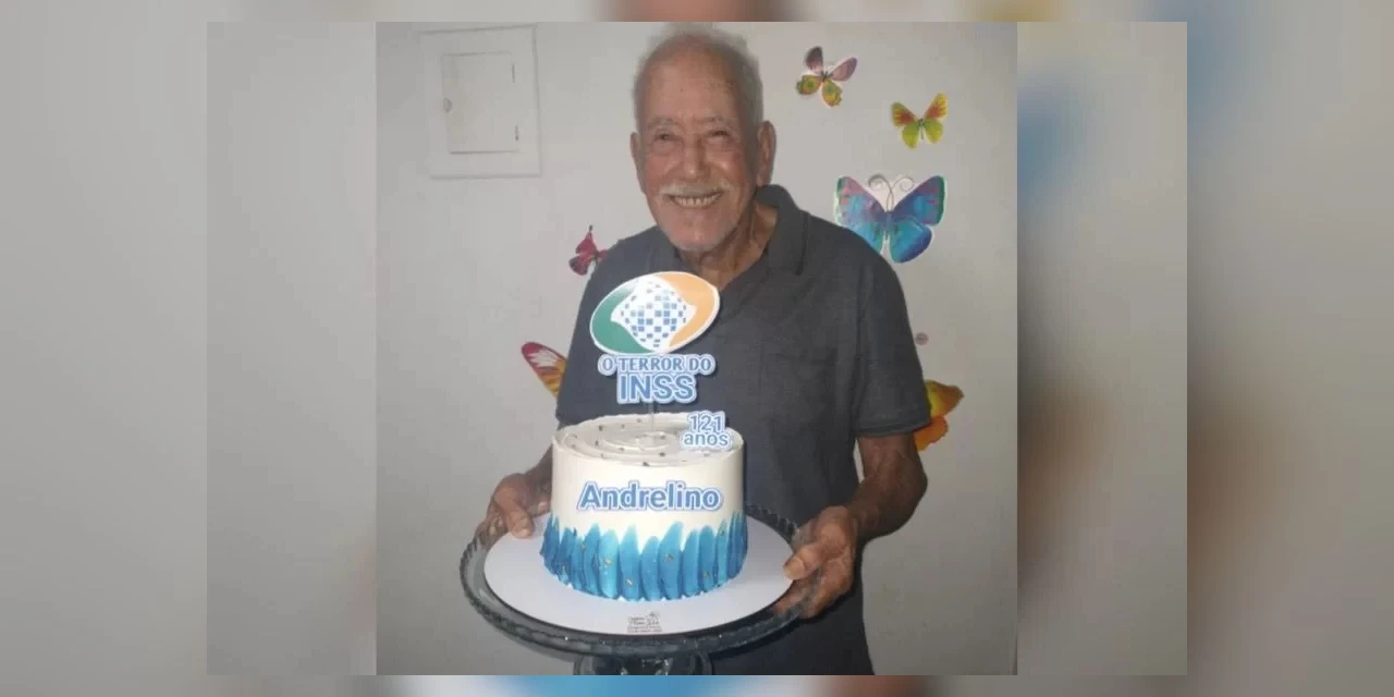 Idoso conhecido como ‘Terror do INSS’ comemora 123 anos