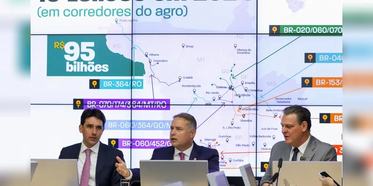 Governo Federal anuncia aumento de 30% em recursos para corredores do agro