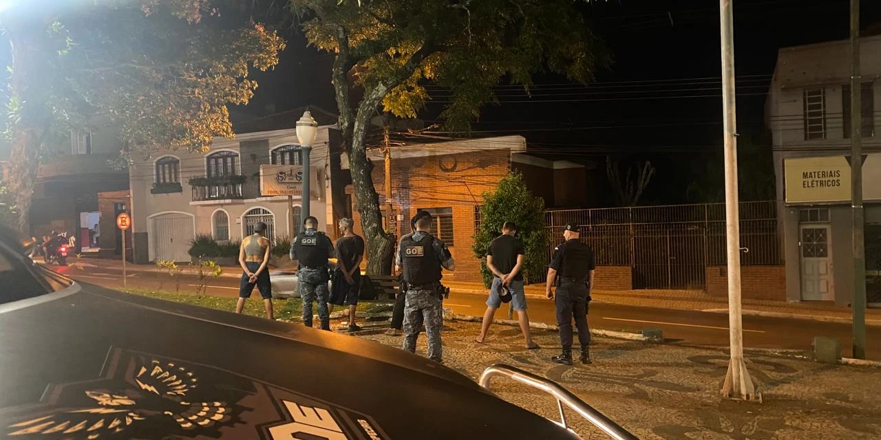 Homem é preso durante operação 'Praça Segura' no Centro de PG