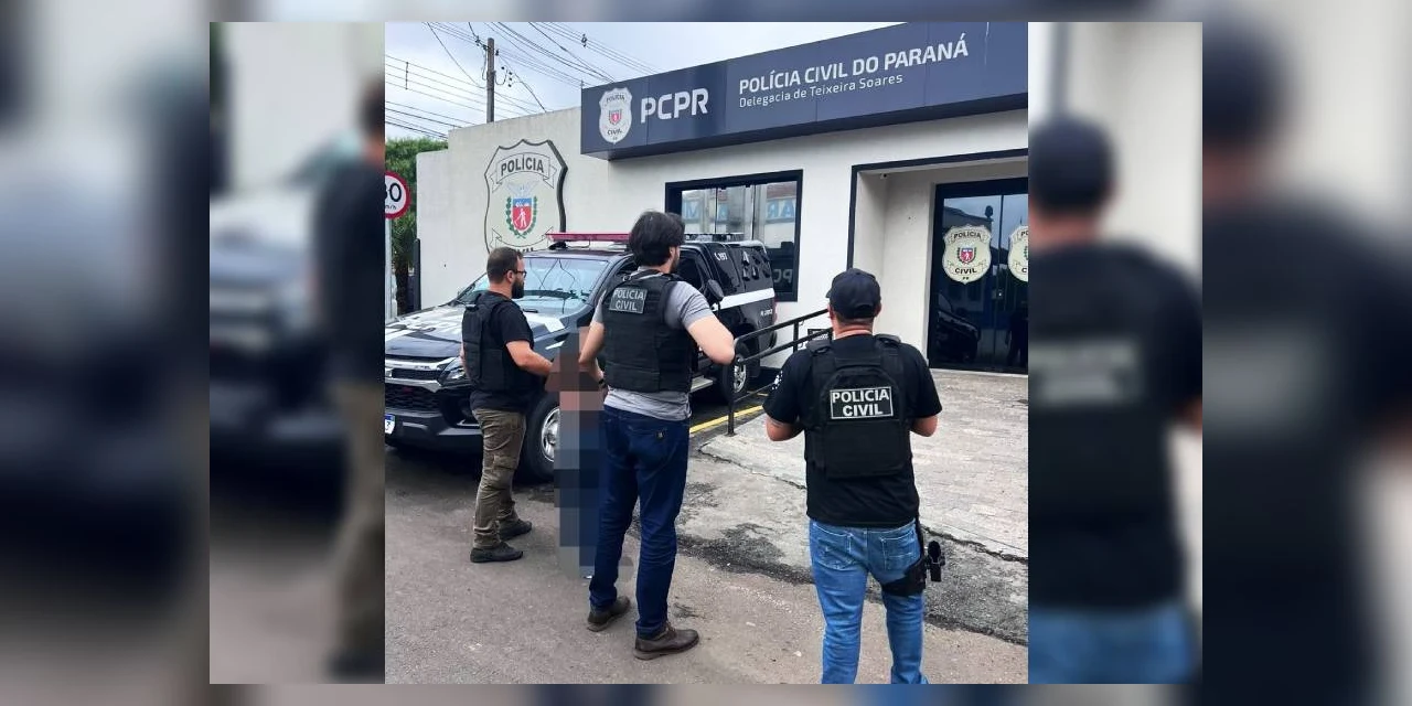 Foragido por violência doméstica e furtos é detido em Teixeira Soares