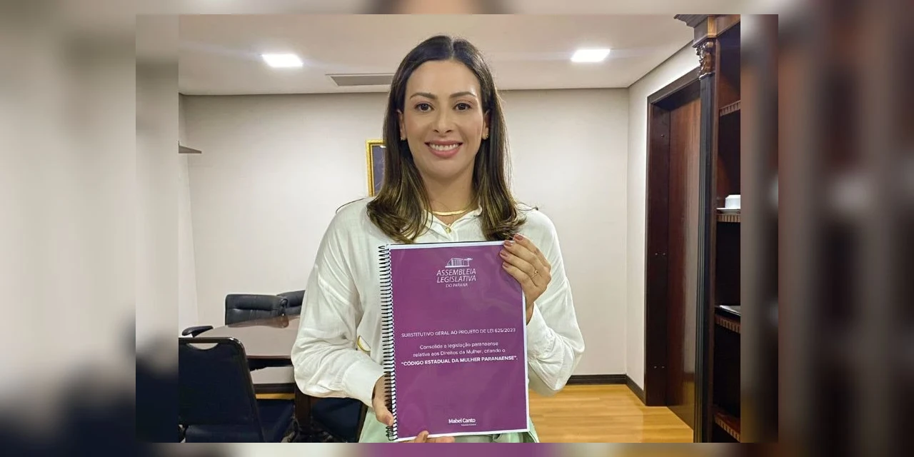 Deputada Mabel apresenta parecer favorável a projeto que cria Código Estadual da Mulher Paranaense