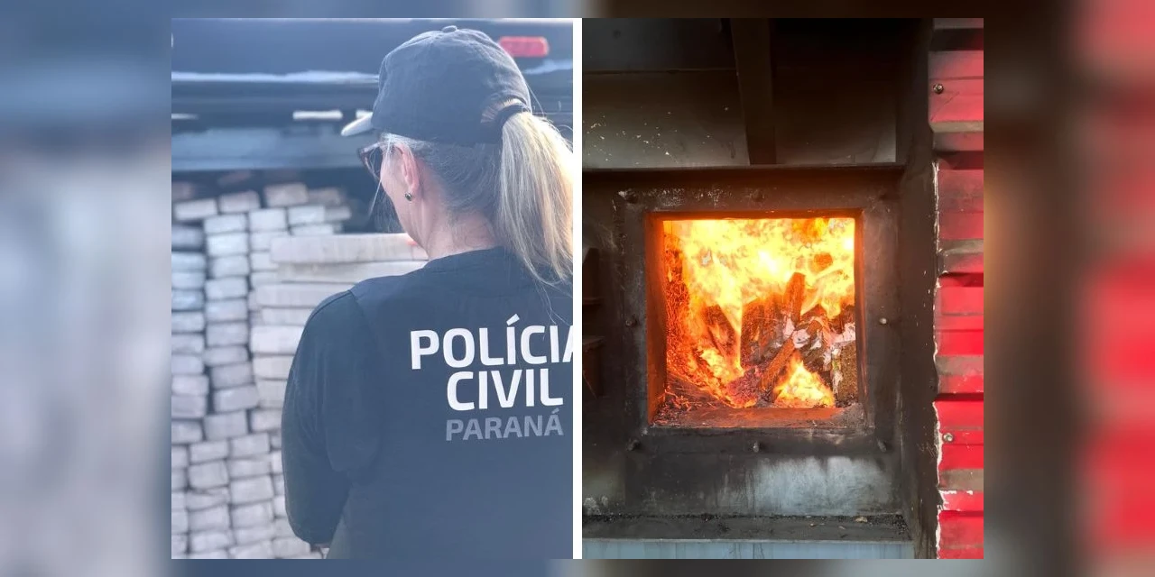 Polícia Civil incinera quase meia tonelada de drogas nos Campos Gerais