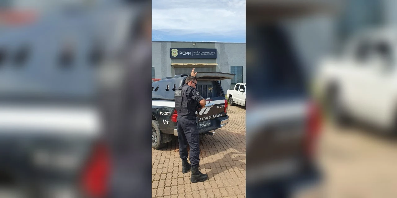 Polícia Civil de Castro prende padrasto condenado a mais de 15 anos de prisão por estupro de vulnerável contra enteadas