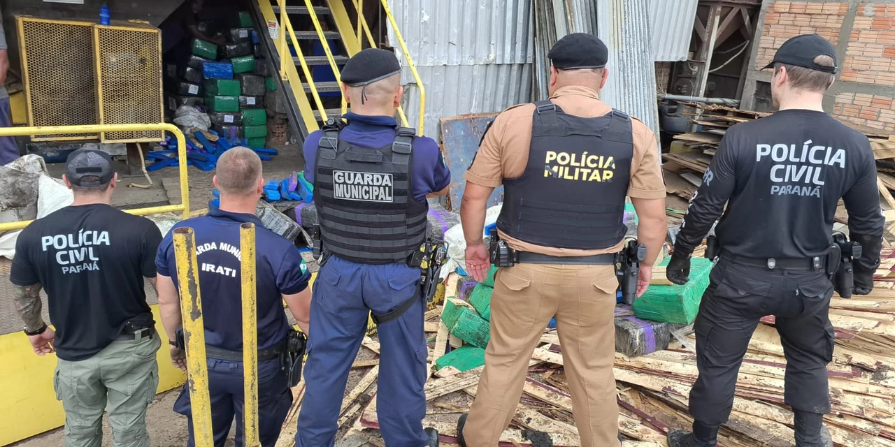 PCPR e Polícia Militar realizam incineração de quatro toneladas de drogas apreendidas no Paraná