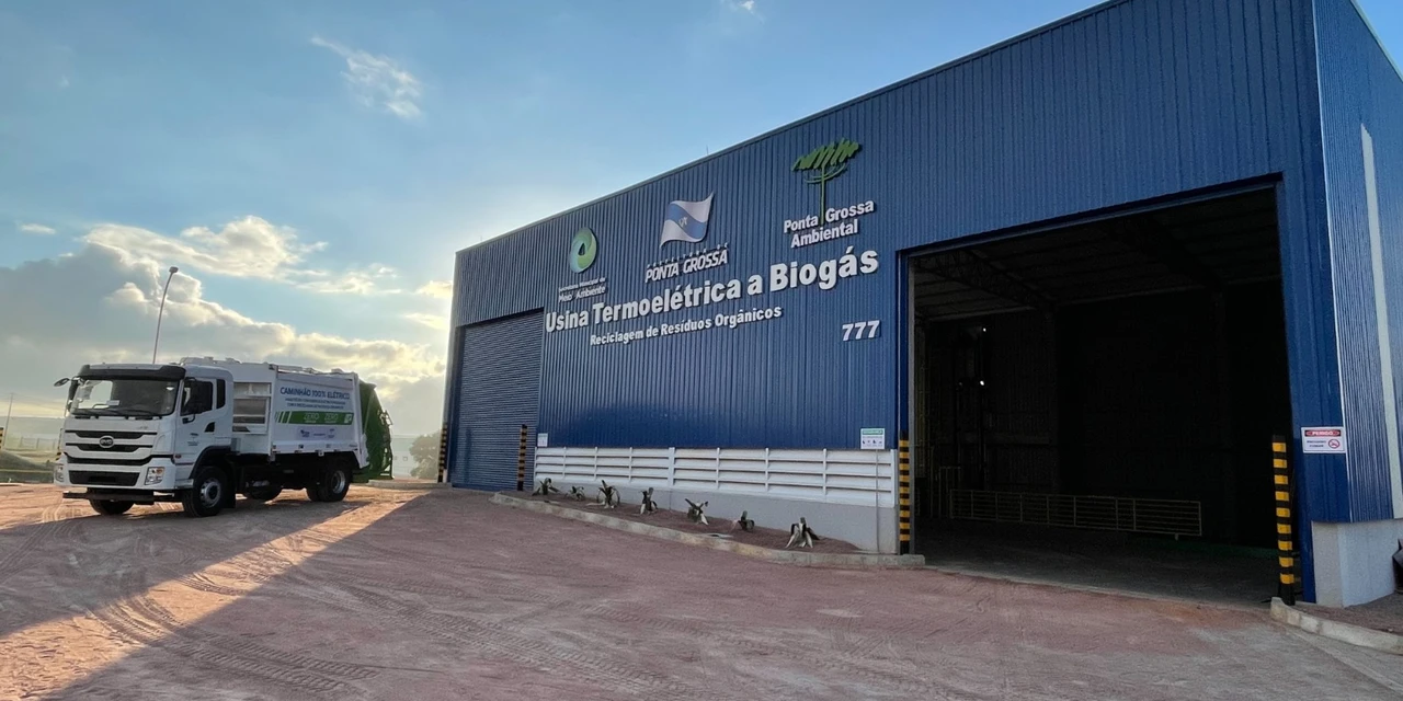 Usina Termoelétrica a Biogás de Ponta Grossa concorre a prêmio nacional