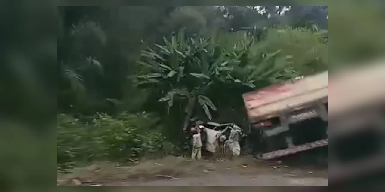 Motorista morre após colisão frontal entre carro e caminhão na BR-476