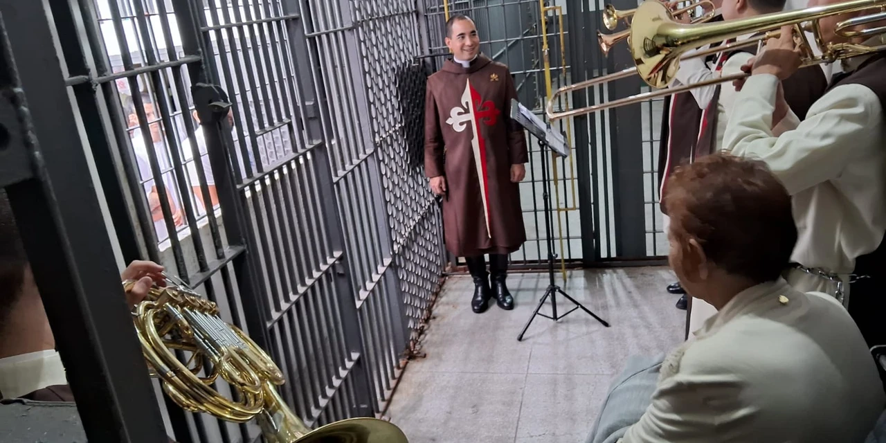 Pastoral Carcerária promove ação de Páscoa no presídio Hildebrando de Souza em PG