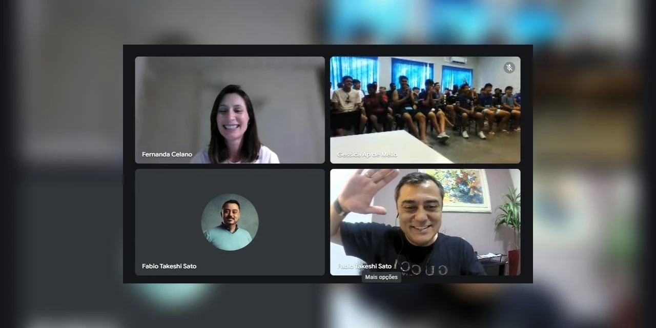 IMM realiza primeiro encontro online com atletas de base do time Azuriz FC