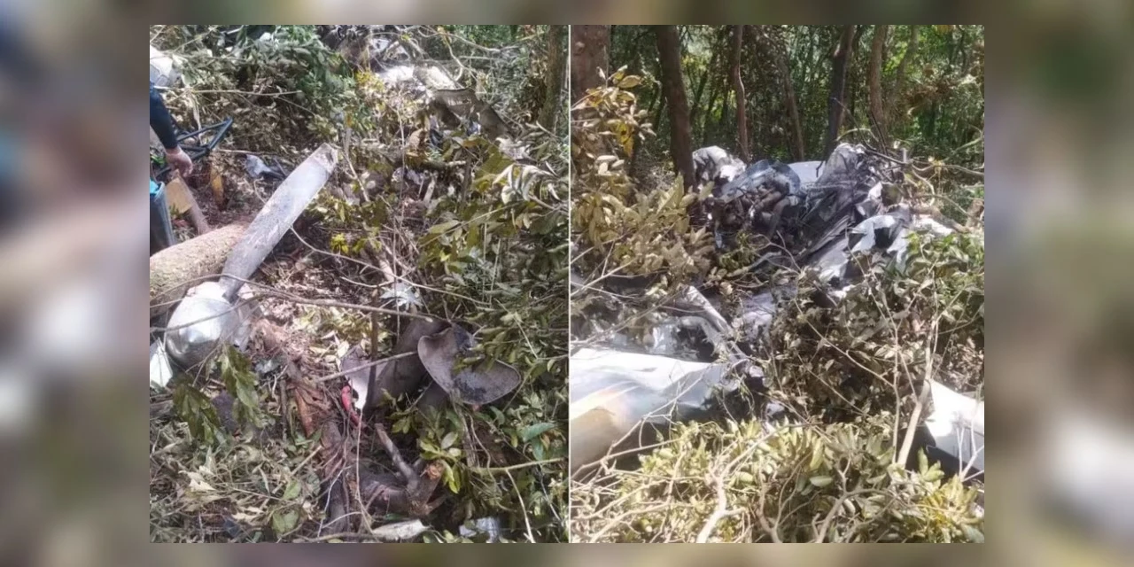 Corpo de piloto de avião que caiu no interior de SP é encontrado