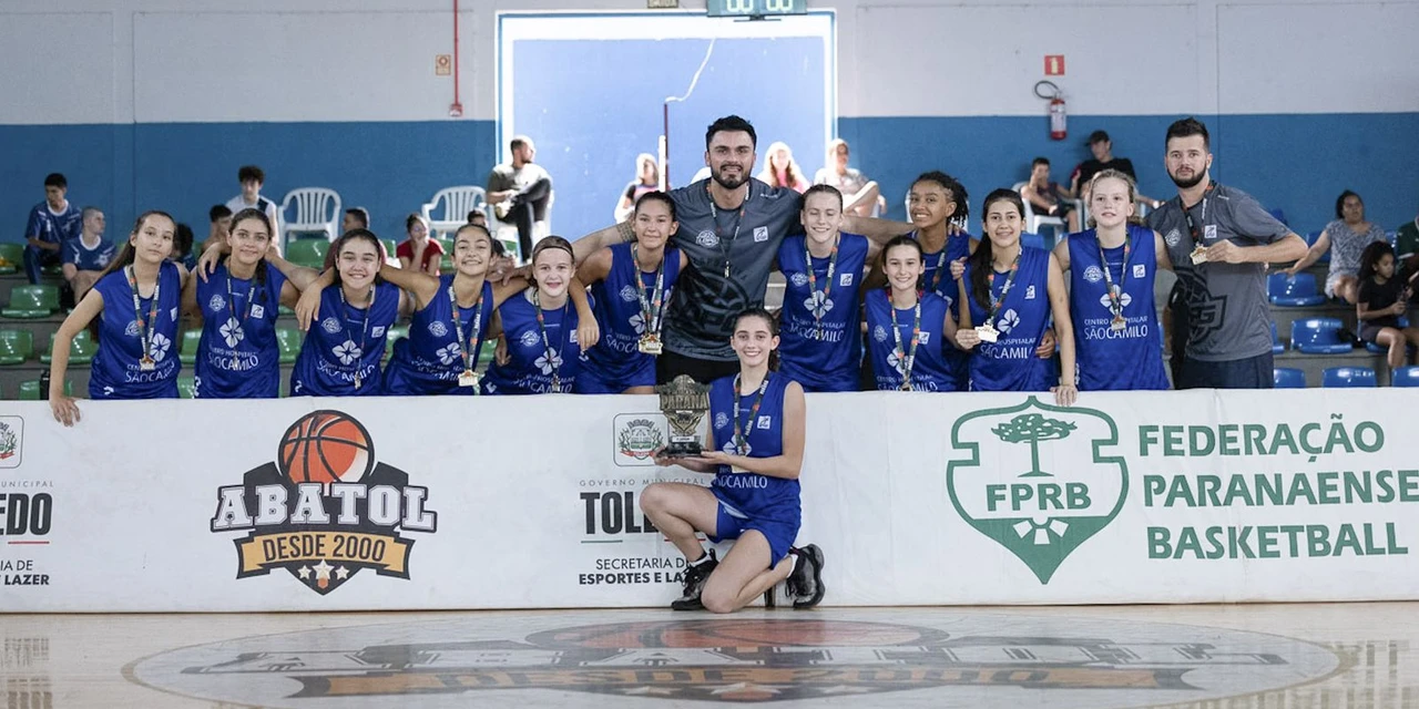 Ponta Grossa Basquete/LDPG fatura título invicto da Taça Paraná Feminina Sub-14