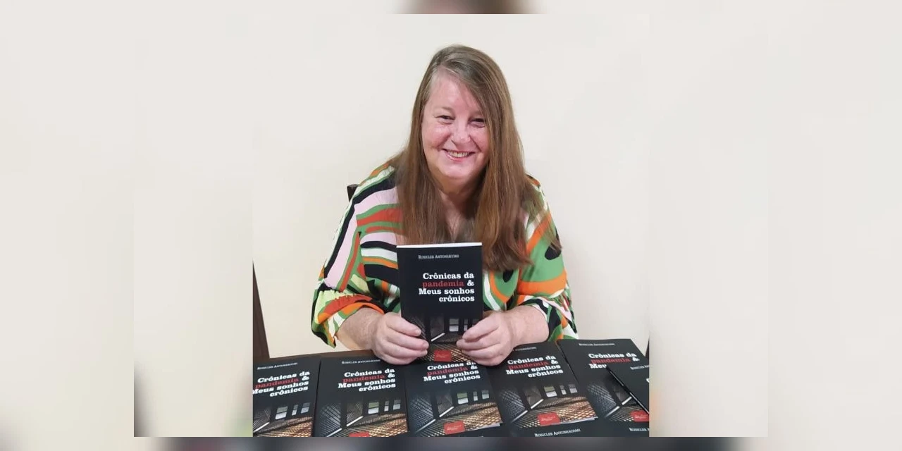 Escritora de PG, Rosicler Antoniácomi lança novo livro no Sesc Estação Saudade