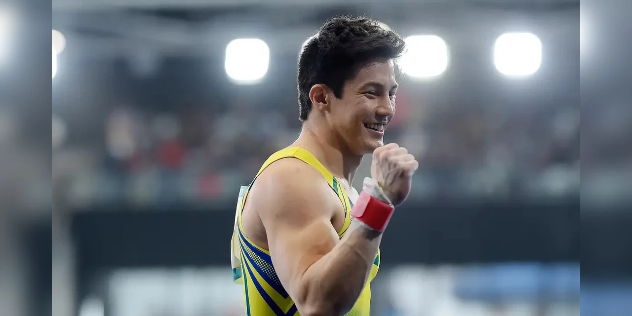 Arthur Nory e Caio Souza conquistam bronzes em etapa da Copa do Mundo