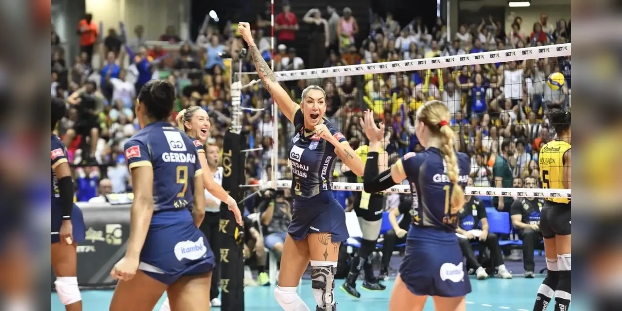 Minas Tênis Clube conquista título da Superliga feminina de vôlei