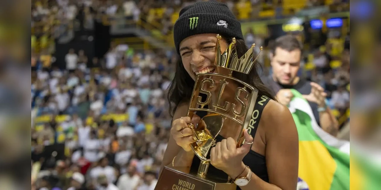 Rayssa Leal conquista etapa da Liga Mundial de Street Skate