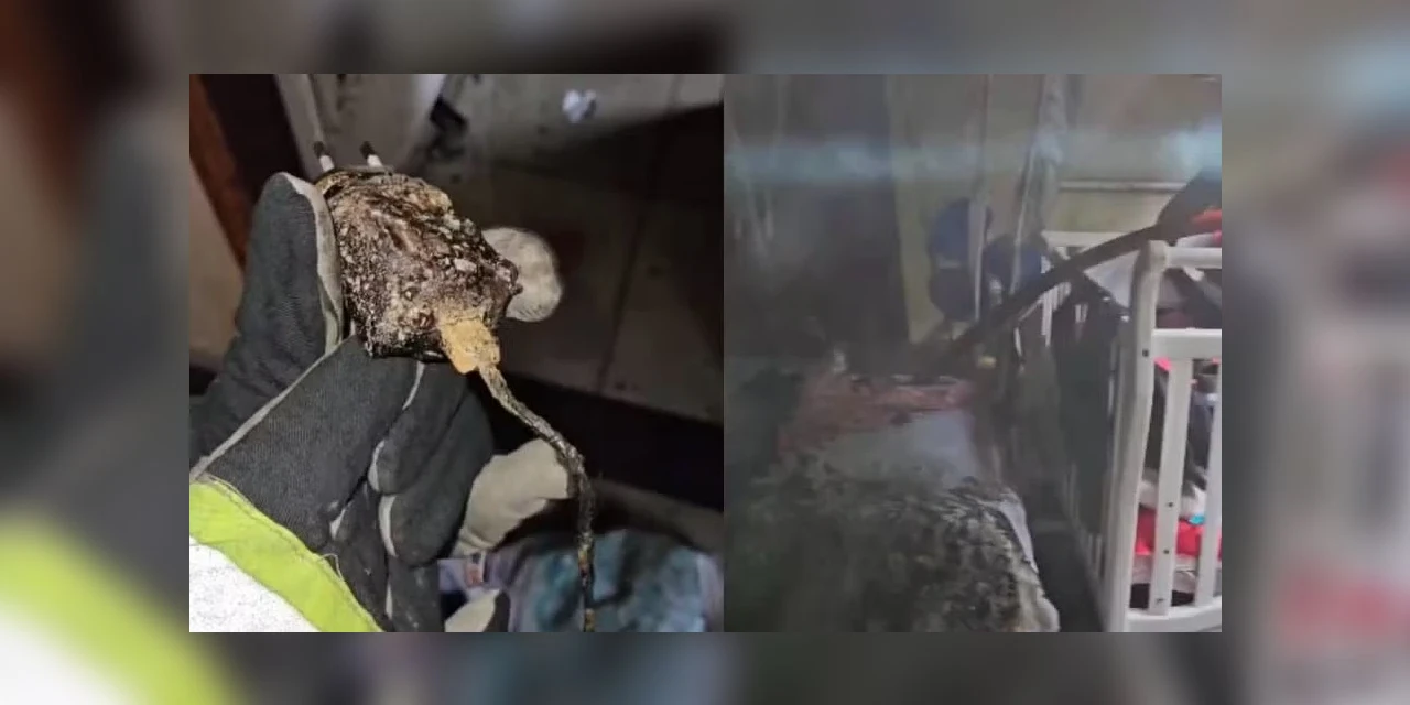 Carregador na tomada sem celular conectado explode e destrói quarto de casa no Paraná