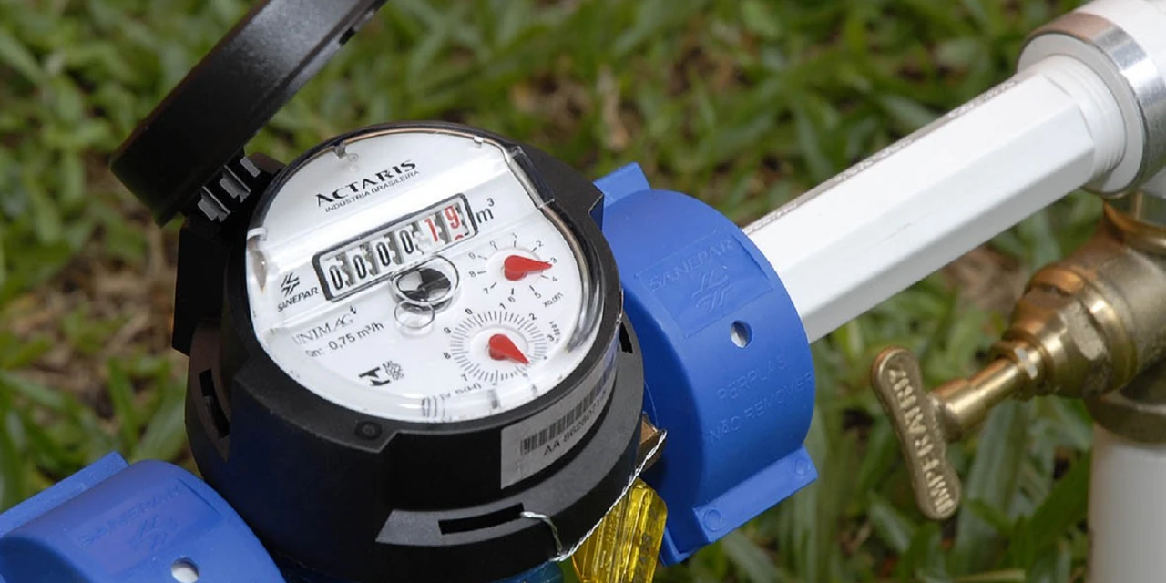 Conta de água fica 2,95% mais cara no Paraná