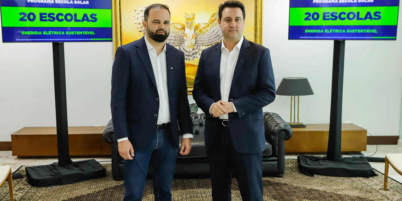 Governador anuncia pacote para educação com seis novas escolas, ampliações e placas solares