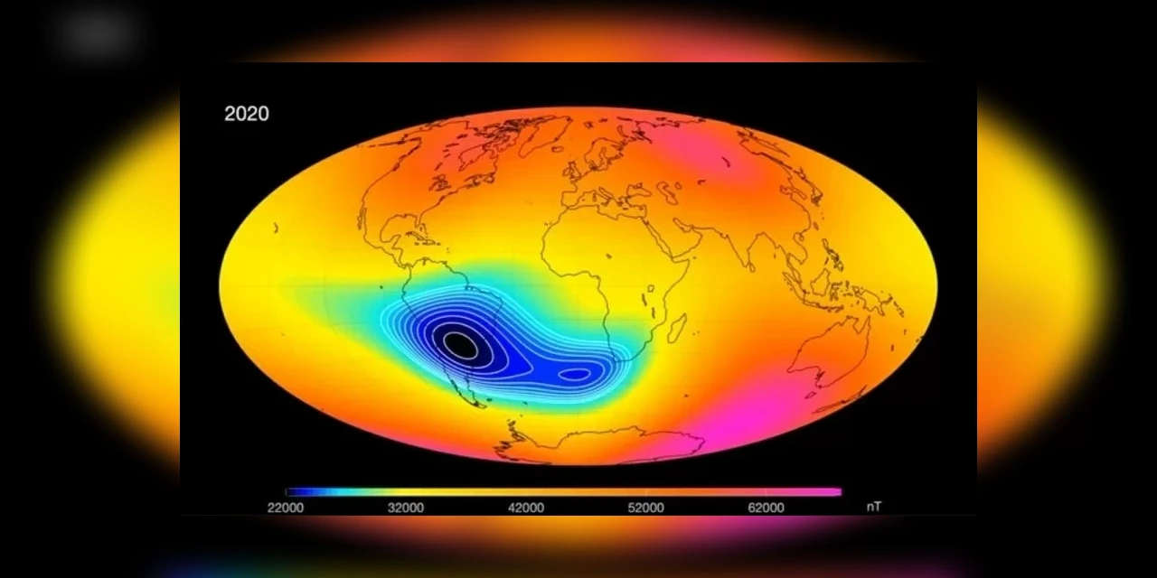 Anomalia magnética no Brasil se aprofunda e alerta cientistas