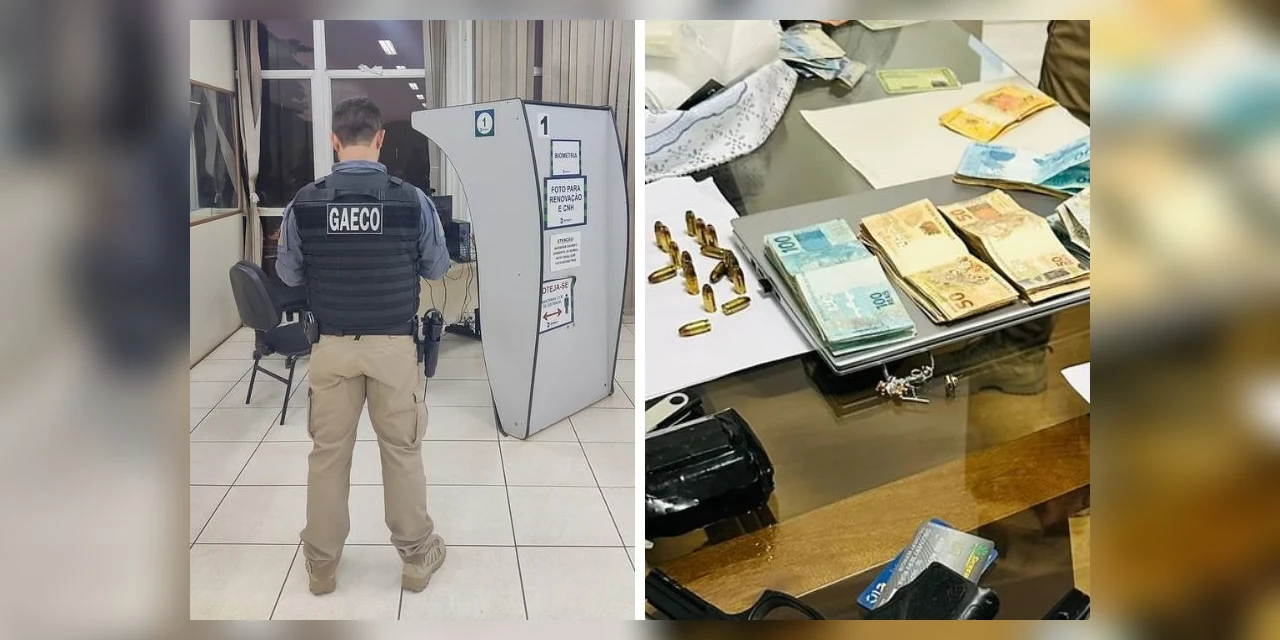 Gaeco cumpre 37 mandados e afasta três servidores públicos em operação que apura possíveis crimes na 86ª Ciretran