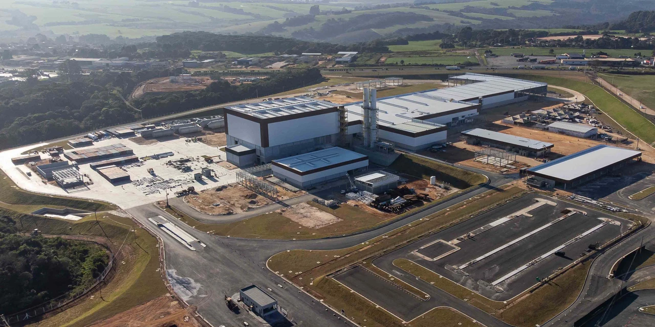 Fábrica da Ambev em Carambeí está 80% pronta