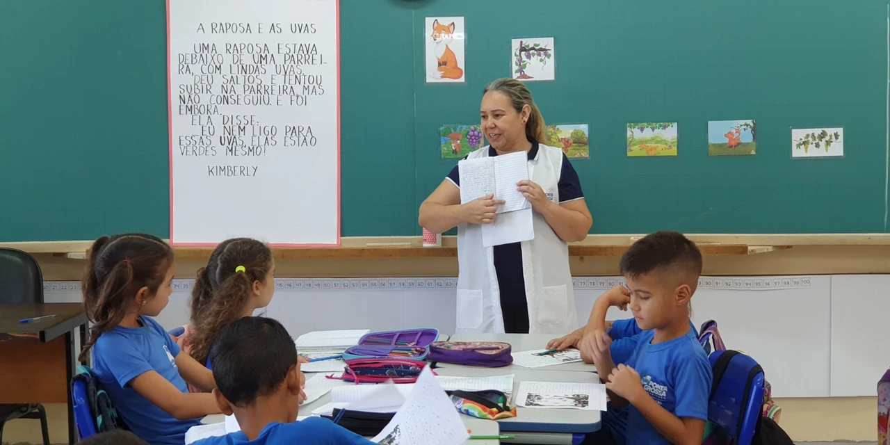 Ponta Grossa se destaca em índice de alfabetização de crianças aos 7 anos