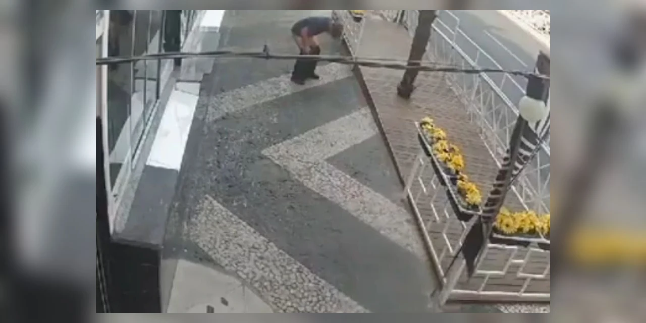 Vídeo de homem defecando na Avenida München viraliza nas redes sociais
