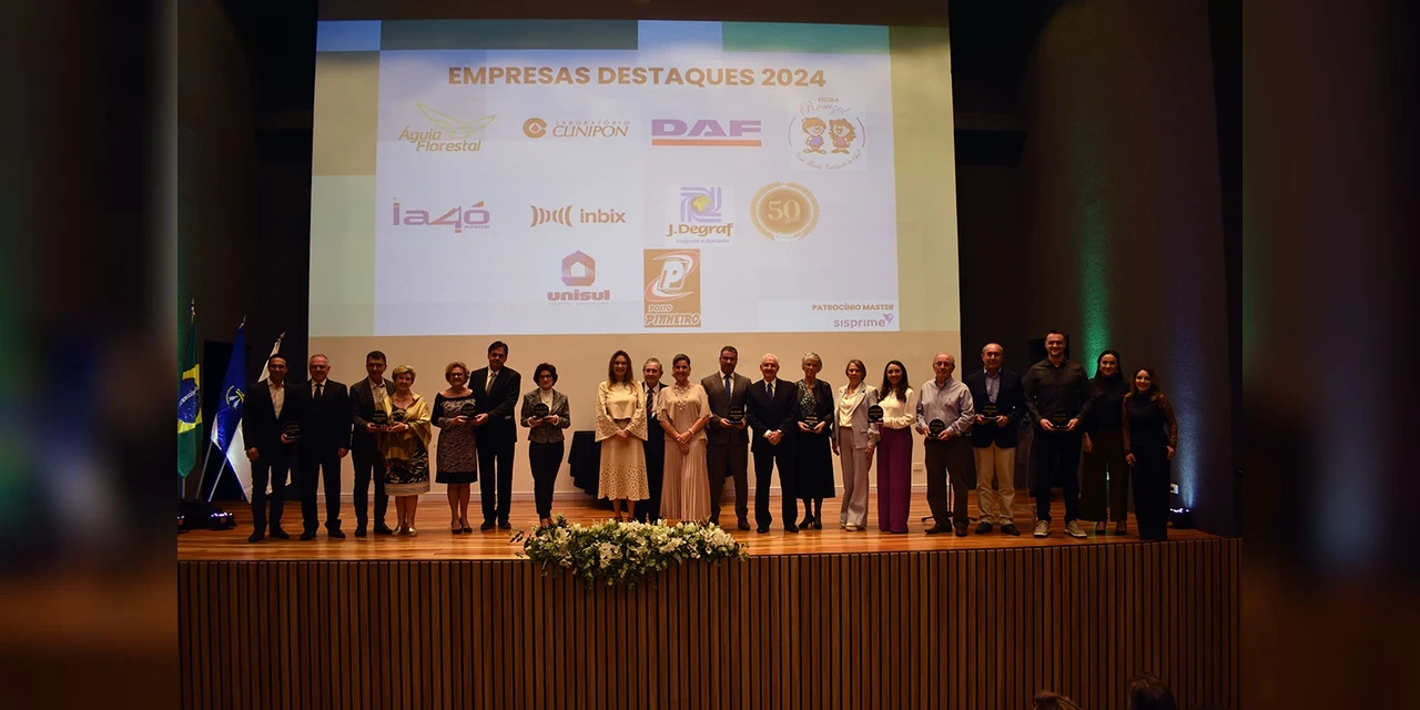 ACIPG celebra 102 anos e premia empresas destaques