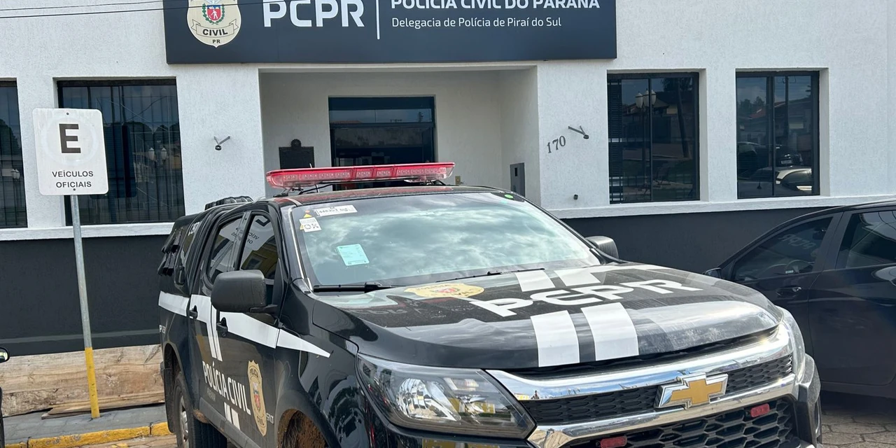 Filho suspeito de agredir o próprio pai é preso nos Campos Gerais