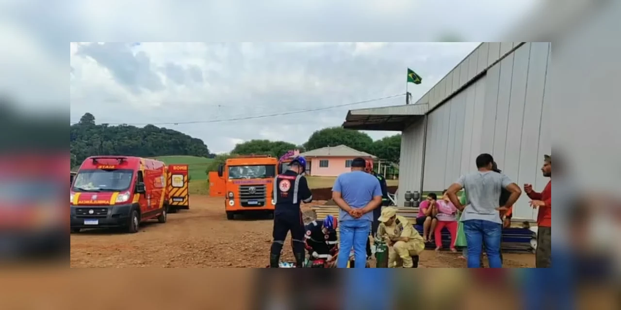 Operários são soterrados em obra de silo no PR
