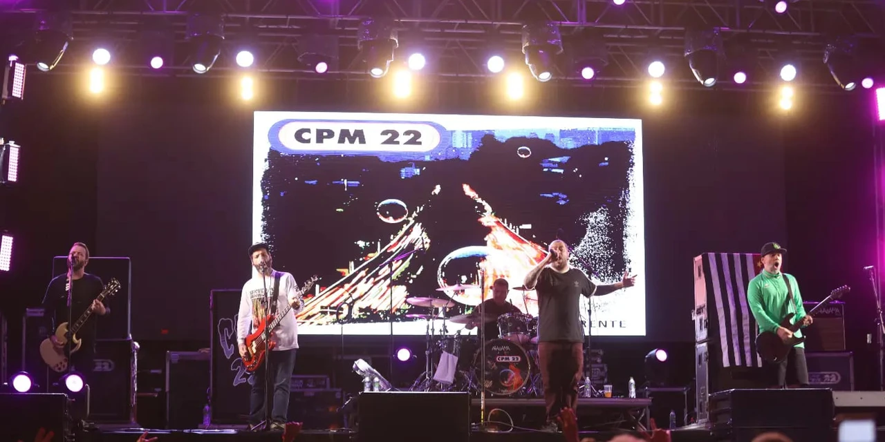 CPM 22 abre o Projeto Sexta às Seis