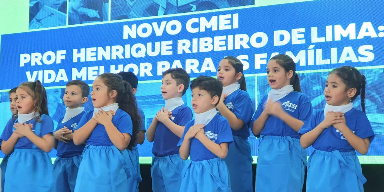 Prefeitura entrega novo CMEI para 130 crianças no Recanto Brasil